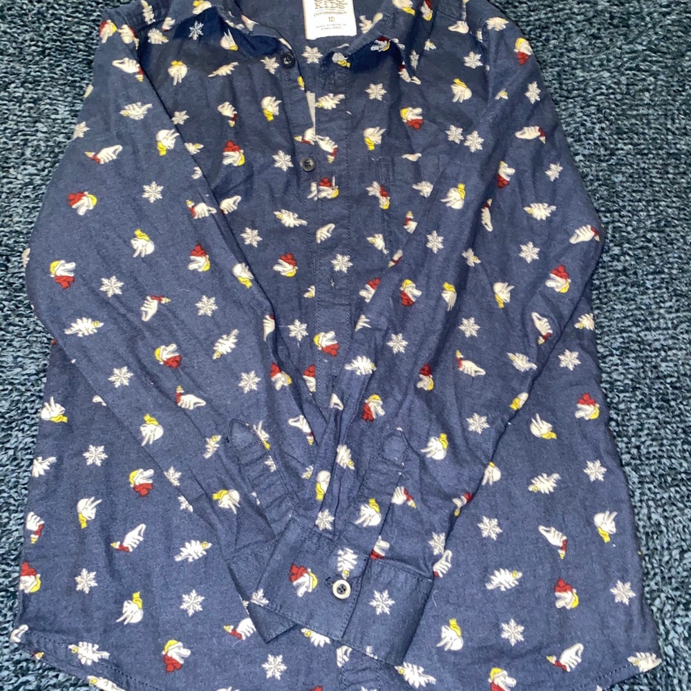 Long sleeve button shirt